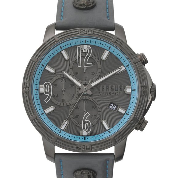 Versace Versus 46mm Grey Men Watch! New w/ box